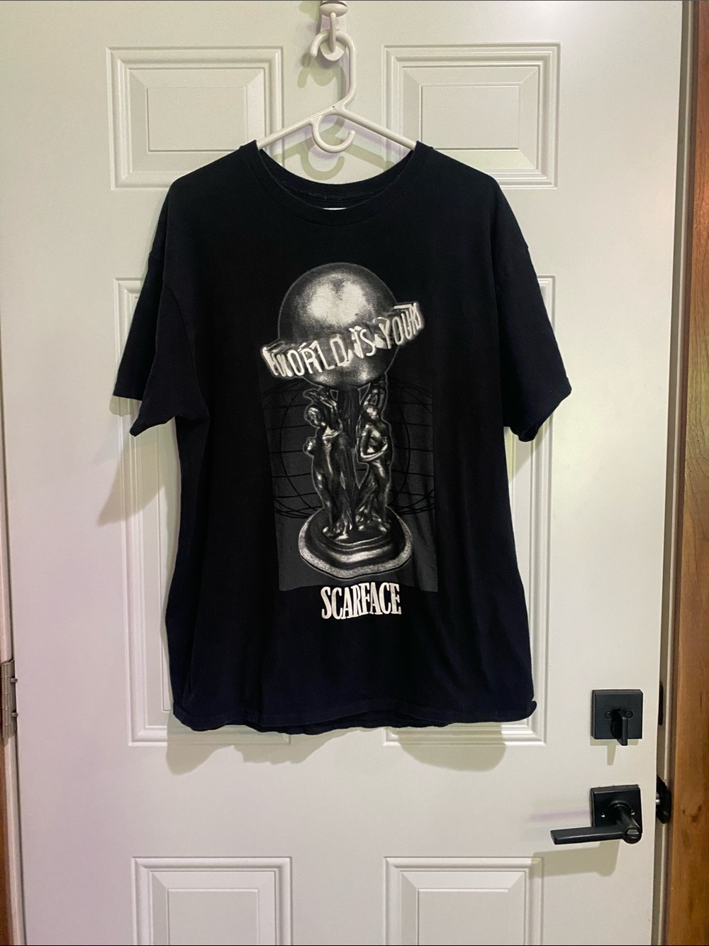 Scarface World Is Yours Graphic Tee - Black